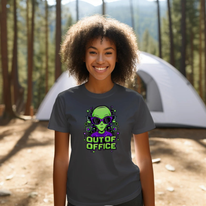 Out of Office Funny Graphic Tee – S2DF Original